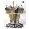 GUOYANHOME Umbrella Rackss Retro Umbrella Stand, Rust-Proof Iron Umbrella Holder, Decorative Storage Bucket for Hotel Shopping Mall Cafe, Bronze view 2