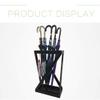 GUOYANHOME Umbrella Rackss Wrought Iron Umbrella Stand, Business Umbrella HolderHotel Mall Bank Lobby Stick Storage Rack with Drip Tray, 3 Styles (Size : Style 2) view 4