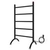 Kingston Brass TWW3720MB Templeton Freestanding/Wall Mount Hardwired or Plug-In Towel Warmer, Matte Black view 1