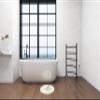 Kingston Brass TWW3720MB Templeton Freestanding/Wall Mount Hardwired or Plug-In Towel Warmer, Matte Black view 2