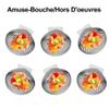 Outset Grillable Shells, All Purpose Grillable Stainless Steel Sea Shells, Set of 12 view 4