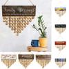 angel3292 Wooden Family Birthday Reminder Calendar Board Wall Hanging,Special Days Family Friends Birthday Dates Sign DIY Calendar Reminder Wood Board JM01076 view 2