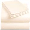 Luxurious - 800 Series - Egyptian Cotton - 4PC Bed Sheet Set - ( Flat Sheet + Fitted Sheet 24" Deep Pocket + 2 PC Pillow Cases ) - Fade Resistant - (California King, Ivory) view 1