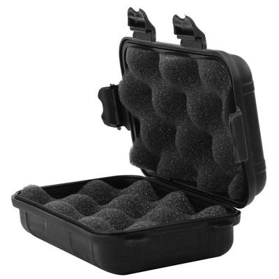 Fafeims 2 Colors 2 Sizes Outdoor Storage Case Shockproof Dry Box Sealed Container Case (S Black)