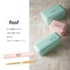 Takenaka T-96473 Roof Bunny Chopsticks and Case Set, Pink, 7.1 inches (18 cm) view 2