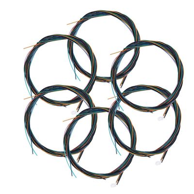 VBESTLIFE Steel Electric Guitar String Colored Nylon Copper Alloy Classic Folk Acoustic Guitar String Guitar Accessary Playing Accessories