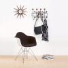SHISEDECO Classic Hang it All Coat Rack, Mid Century Modern Wall Mounted Hooks with Painted Solid Wooden Balls, Decorative Creative Fashion Wood Hanger for Home, Bedroom (Dark Walnut) view 4
