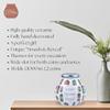 Pot Of Dreams Ceramic Money Pot Smash Money Box Savings Jar - Dream Home Fund view 3
