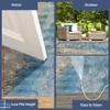 Liora Manne Marina Low Profile Durable Indoor/Outdoor Woven Rug- Surf Ocean 1'11" x 7'6" view 4