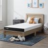 Lucid 5 Inch Memory Foam Mattress  Low Profile - Firm Feel - Infused with Bamboo Charcoal and Gel - Bed in a Box - Temperature Regulating - Breathable - Twin XL Size view 1