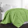 1-Pc Comforter Olympic Queen 98x98 Size1-Pc Comforter 100% Egyptian Cotton, 600 Thread Count (100 GSM Micro Fill Diamond Box Stitched) - Machine Washable, Sage Solid view 1
