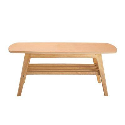 Coffee Tables WFF Oak, Rectangular, Dining Table, Beautiful Arc, Fine Cutting Line, Environmental Protection Paint (Color : A)