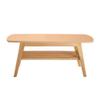 Coffee Tables WFF Oak, Rectangular, Dining Table, Beautiful Arc, Fine Cutting Line, Environmental Protection Paint (Color : A) view 1