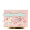 Meri Meri Carousel Stand-Up Birthday Card (Pack of 1) view 2