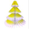 5-Piece 12 Inch Honeycomb Tree Decoration, Frosted Pastel Mix view 4