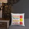 4EVERCOOL Regalo para Novia | Almohada para esposa | Perfecto Regalo para Navidad, graduados, profesionales y estudiantes | Pillow view 3