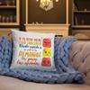 4EVERCOOL Regalo para Novia | Almohada para esposa | Perfecto Regalo para Navidad, graduados, profesionales y estudiantes | Pillow view 4