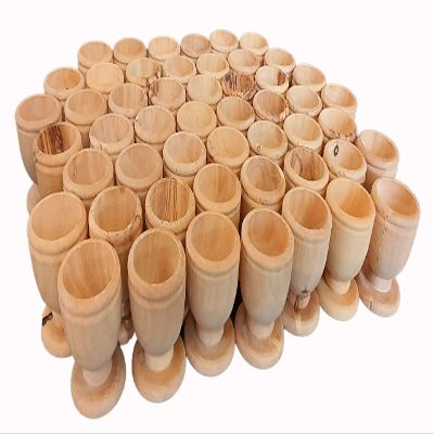 Fifty(50) Olive Wood Communion Cups 1.75" from Bethlehem