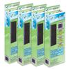 GermGuardian Pet Pure HEPA Genuine Replacement Filter B, Removes 99.97% of Pollutants for AC4825, AC4820, AC4850, AC4870, CDAP4500, AC4900, AC4300, AP2200, 4- Pack, Black/Purple, FLT4850PT4PK view 1
