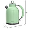 ASCOT Electric Kettle, Stainless Steel Electric Tea Kettle Gifts for Men/Women/Family 1.6L 1500W Retro Tea Heater & Hot Water Boiler, Auto Shut-Off and Boil-Dry Protection (Green) view 2