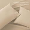 Bedding Castle - Luxurious - 800 Series - Egyptian Cotton - 4PC Bed Sheet Set - ( Flat Sheet + Fitted Sheet 26" Deep Pocket + 2 PC Pillow Cases ) - Fade Resistant - (Twin XL, Beige) view 4