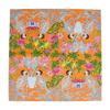 Caspari Monkeys Paper Luncheon Napkins in Orange - Four Packs of 20 view 4