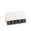 Caspari Ribbon Border Place Cards in Black - Set of 24 view 1