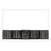 Caspari Ribbon Border Place Cards in Black - Set of 24 view 2