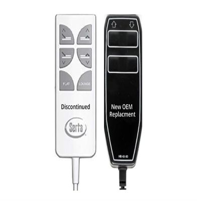 Replacement Remote Compatible with Serta Motion Essentials (Black Value Model) Adjustable Bed