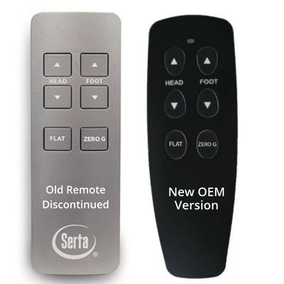 Serta Motion Essentials Remotes for Adjustable Beds (3rd Gen Gray or iSeries Model)
