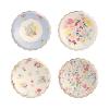 Meri Meri Floral Paper Plates (Pack of 8), Floral Disposable Plates for Party, Scalloped Edge, 2 Sizes (Dinner and Side) view 1
