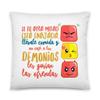 4EVERCOOL Cobija Personalizada | Regalo para Novia | Almohada para esposo | Perfecto Regalo para Navidad, graduados, profesionales y estudiantes | Basic Pillow view 2