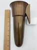 Crypt/Cemetery/Mausoleum Vase 7.75 in - Royal Duchess - (EPOXY) Disc Button Support view 3