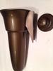 Crypt/Cemetery/Mausoleum Vase 7.75 in - Royal Duchess - (EPOXY) Disc Button Support view 4