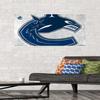 Trends International NHL Vancouver Canucks - Logo 19 Wall Poster, 22.375" x 34", Premium Unframed Version view 2
