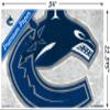 Trends International NHL Vancouver Canucks - Logo 19 Wall Poster, 22.375" x 34", Premium Unframed Version view 3