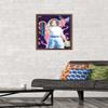 Trends International Netflix Stranger Things: Season 3 - Eleven Wall Poster, 14.725" x 22.375", Mahogany Framed Version view 2