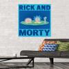 Trends International Rick And Morty - Title Wall Poster, 22.375" x 34", Premium Unframed Version view 2