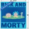 Trends International Rick And Morty - Title Wall Poster, 22.375" x 34", Premium Unframed Version view 3