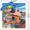 Trends International Naruto Shippuden - Jump Wall Poster, 14.725" x 22.375", White Framed Version view 3