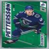 Trends International NHL Vancouver Canucks - Elias Pettersson 19 Wall Poster, 22.375" x 34", Silver Framed Version view 1