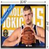 Trends International NBA Denver Nuggets - Nikola Jokic 19 Wall Poster, 22.375" x 34", Black Framed Version view 3