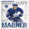 Trends International NHL Toronto Maple Leafs - Mitch Marner 19 Wall Poster, 22.375" x 34", White Framed Version view 1