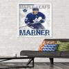 Trends International NHL Toronto Maple Leafs - Mitch Marner 19 Wall Poster, 22.375" x 34", White Framed Version view 2