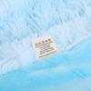 63x79inch Cozy Luxury Faux Fur Throw Blanket Purple Plush Long Shaggy Super Soft Blanket Flurry Warm Blanket Home Decorative Throw Bed Couch Sofa view 4