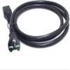 Toptekits NEMA 6-15P to C19 Power Cord, 3X14AWG SJT, 6ft/1.8m, 15A 250V US 3 Prong 6 15P to IEC 320 C19 Replacement for PDU UPS, Black, UL Certification view 2