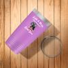 BeeTeeStore Mother's Day Great Dane Mom Cup - Just a Mom Busy Raising - 20oz Light Purple Tea, Coffee Tumbler view 2