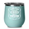 1929 Gift Limited Edition Aged to Perfection Wine Tumbler Gift for Grandpa Grandma Gifts Funny 90th Birthday Gifts Bday Gag Mugs for Men and Women Cof view 1
