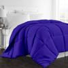 1-Pc Comforter Olympic Queen 98x98 Size1-Pc Comforter 100% Egyptian Cotton, 600 Thread Count (200 GSM Micro Fill Diamond Box Stitched) - Machine Washable, Royal Blue Solid view 1