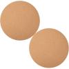 Boao 2 Pcs 12 Inch Large Cork Plant Coaster Round Cork Mat for Plant view 1